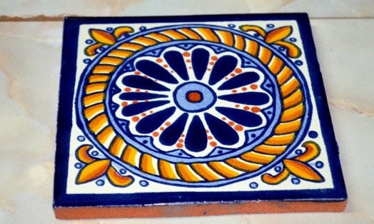 40 Mexican Tiles  6x6 or 90 Talavera tiles 4x4