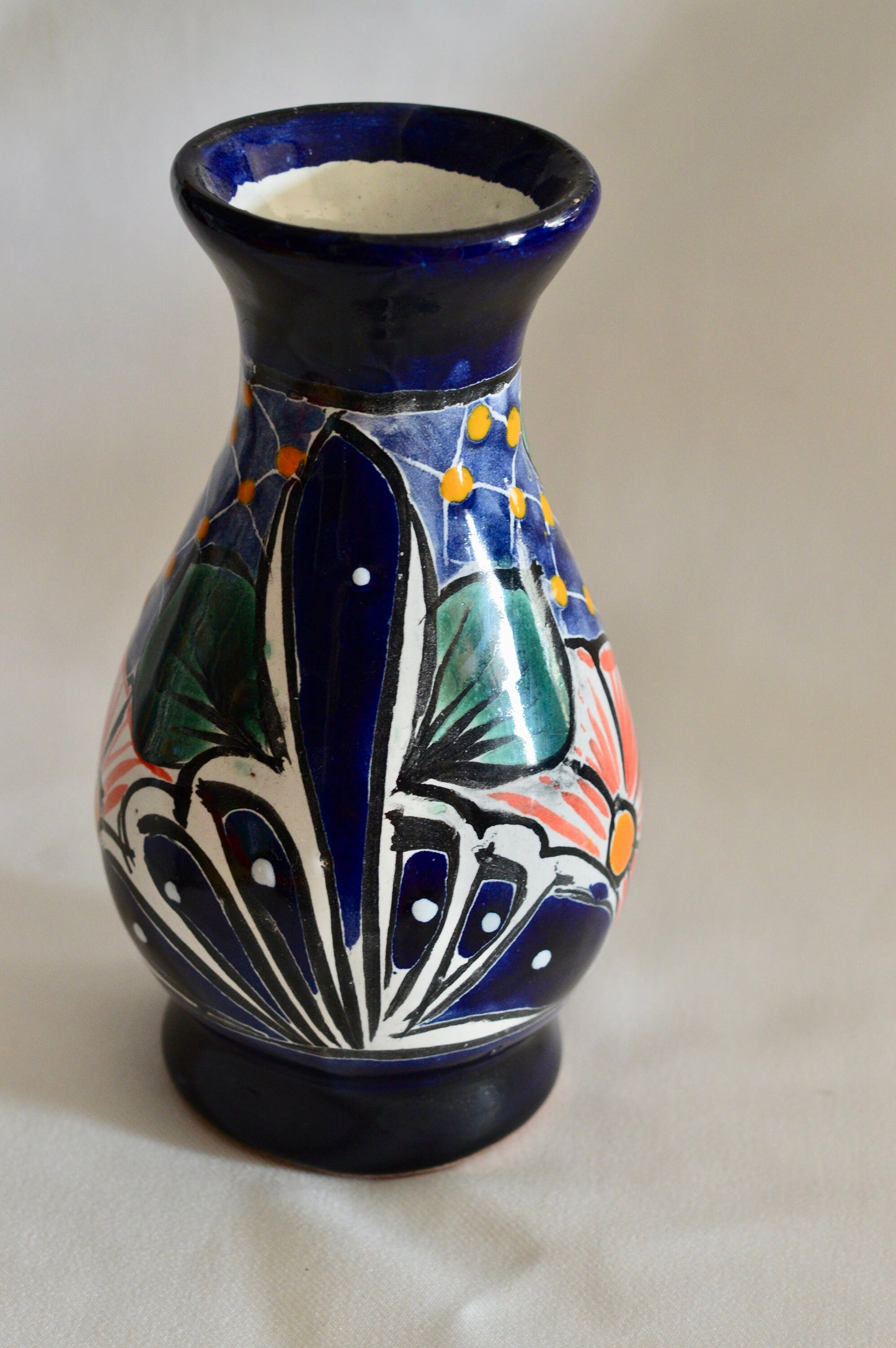 Talavera flower vase