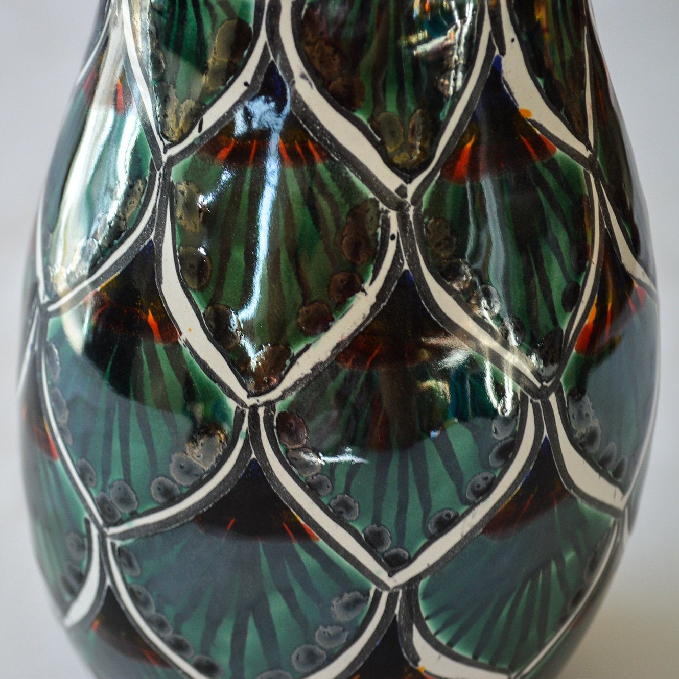 Talavera flower vase