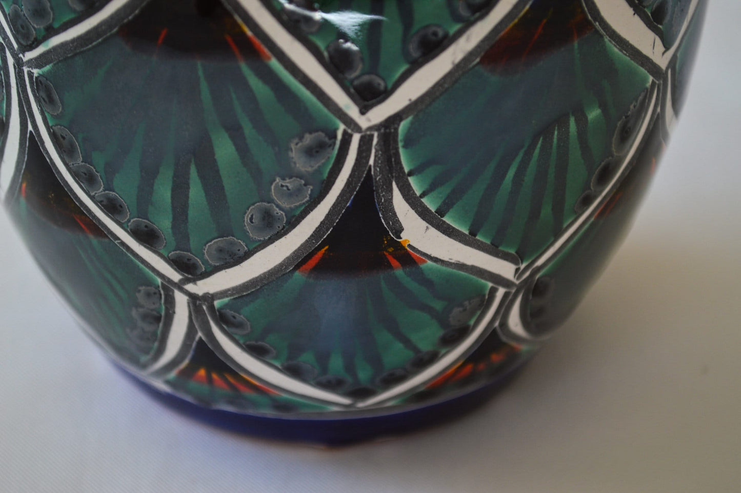 Talavera flower vase