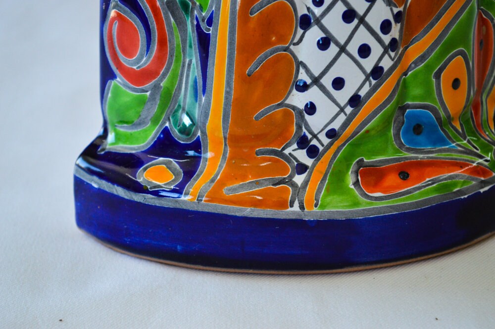 Talavera wall pot