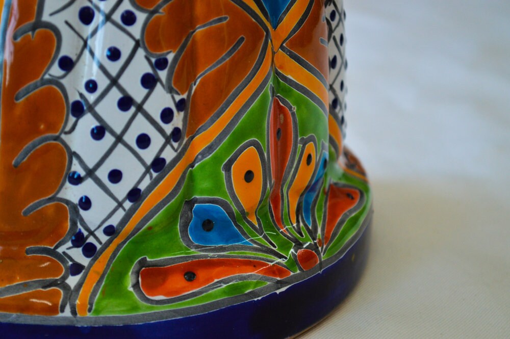 Talavera wall pot