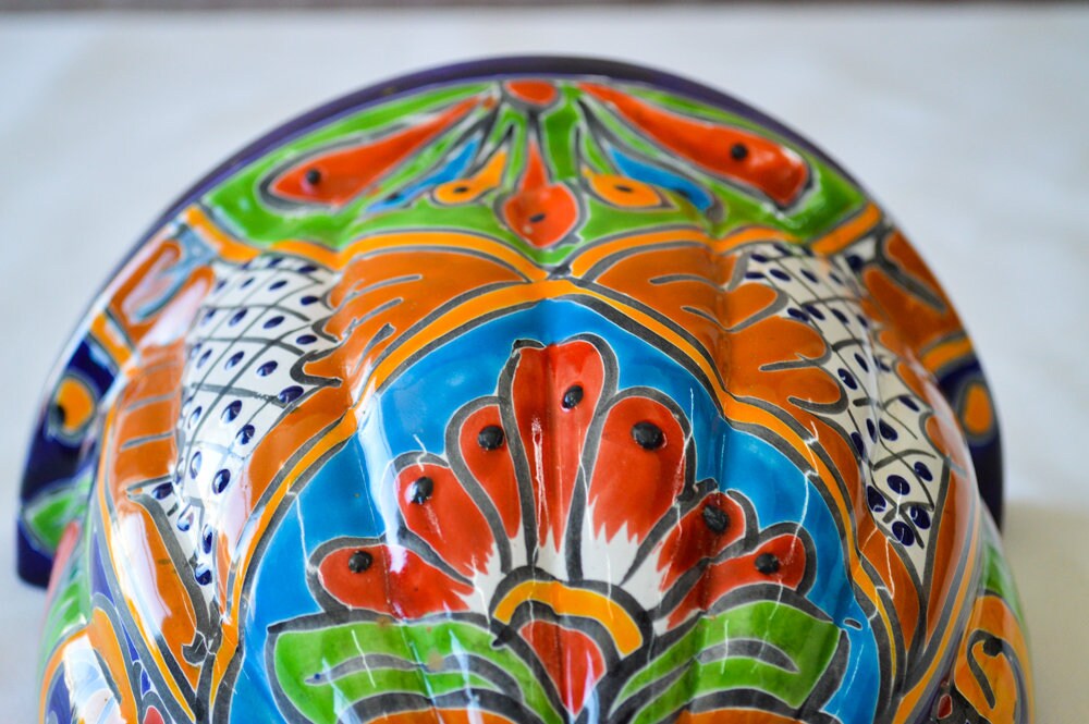 Talavera wall pot