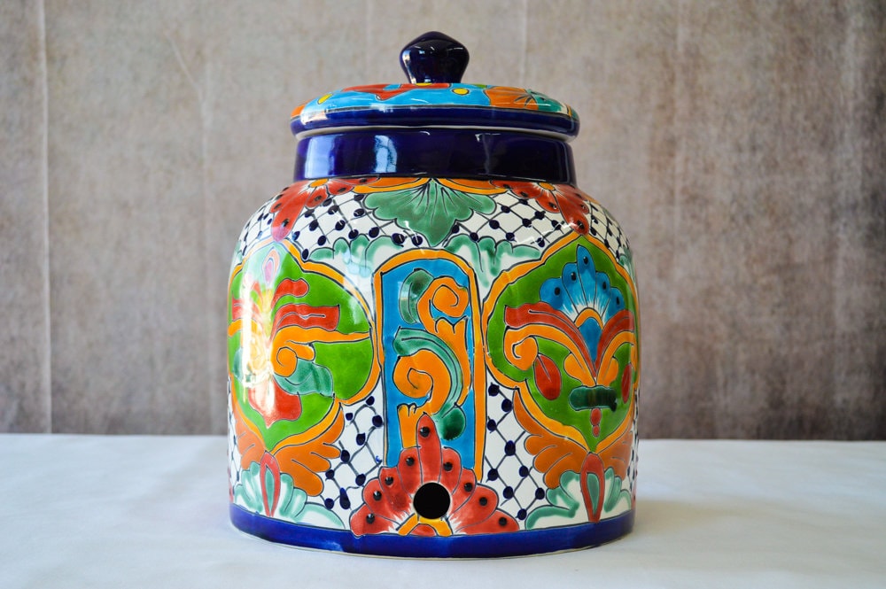 Talavera water container