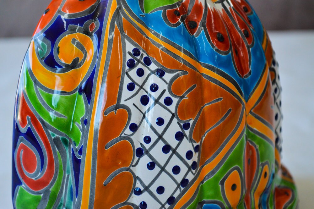 Talavera wall pot