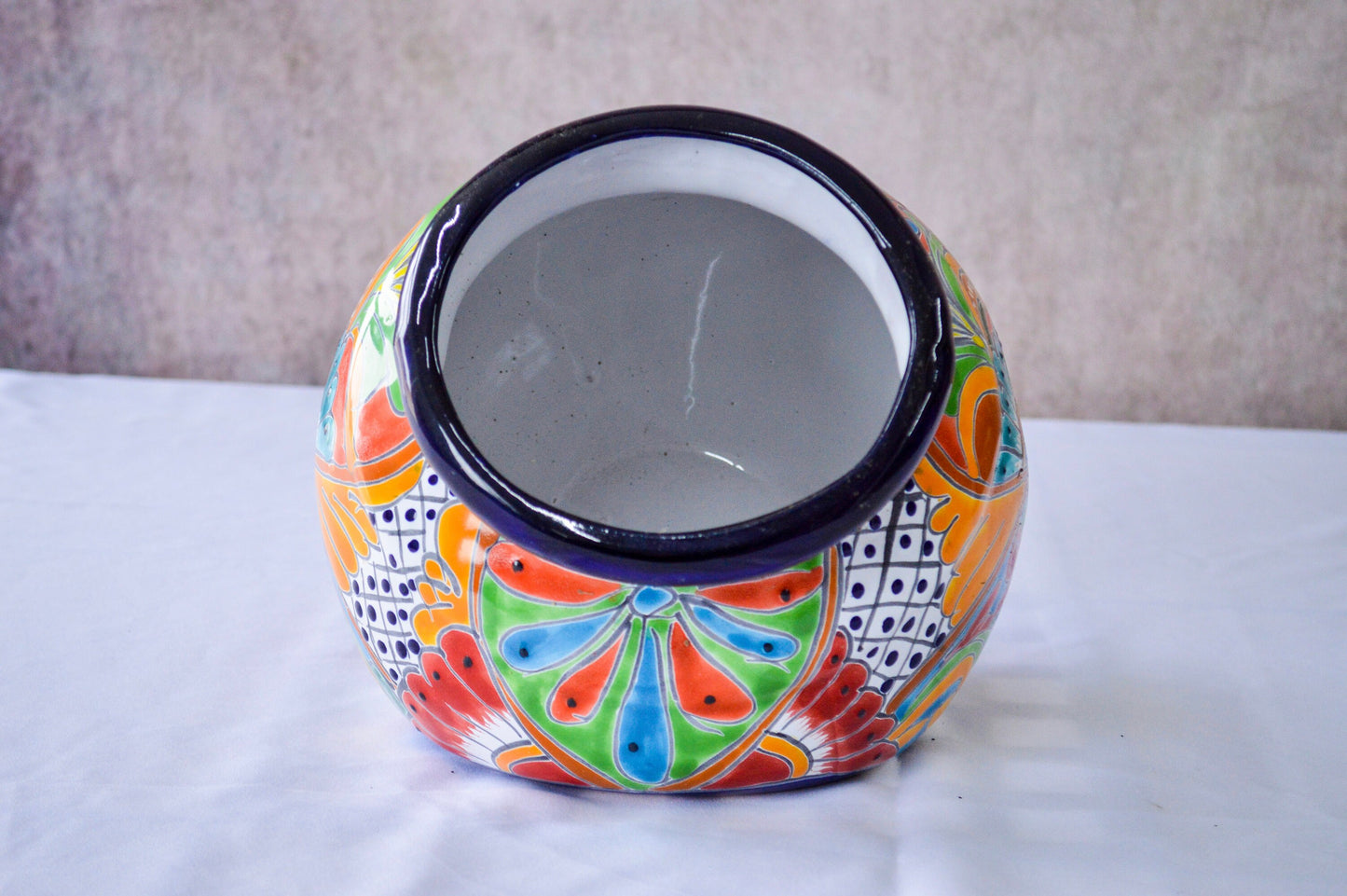 Talavera wall pot