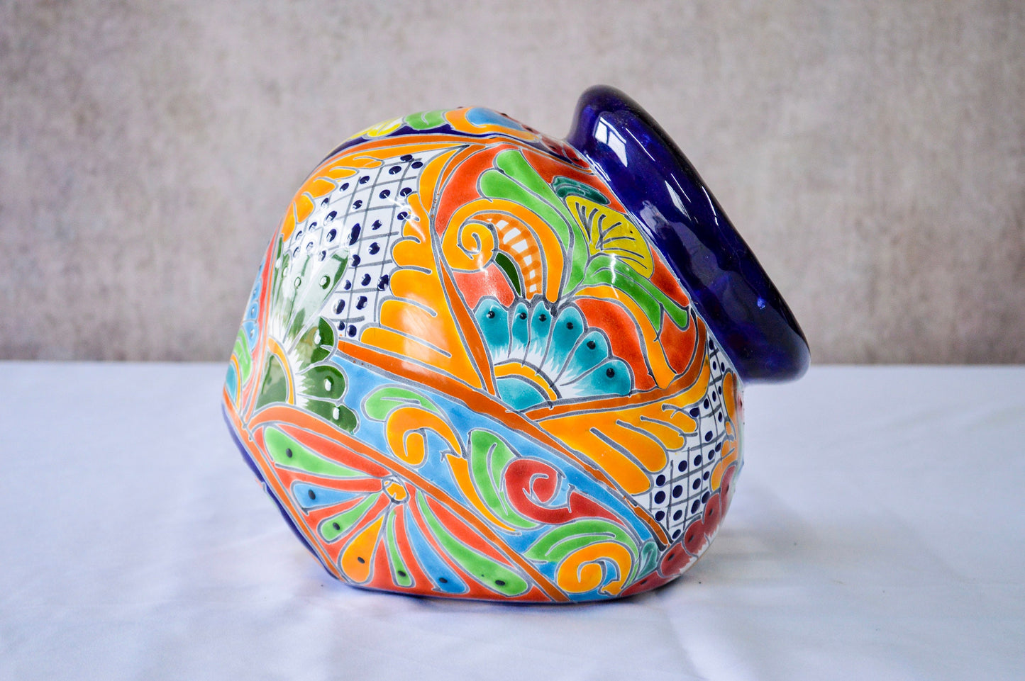 Talavera wall pot