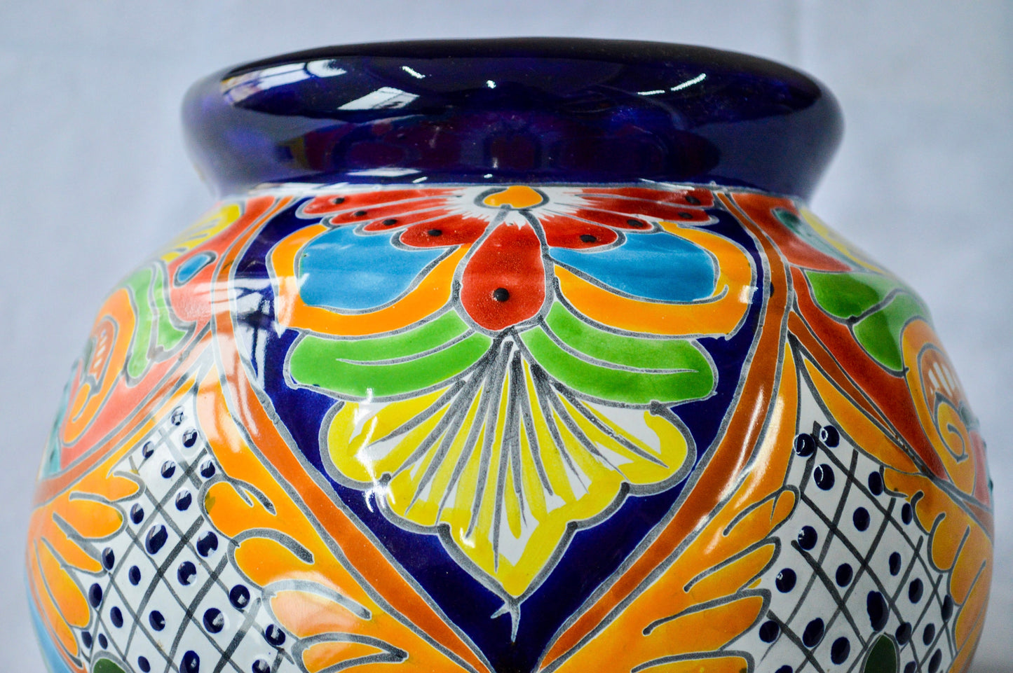 Talavera wall pot