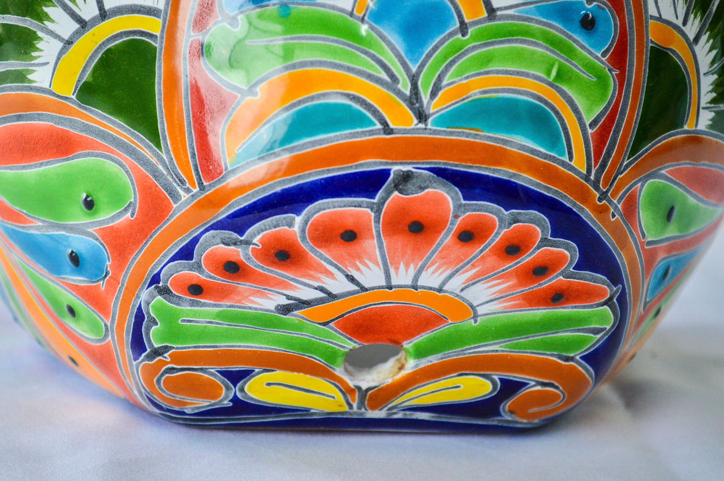 Talavera wall pot