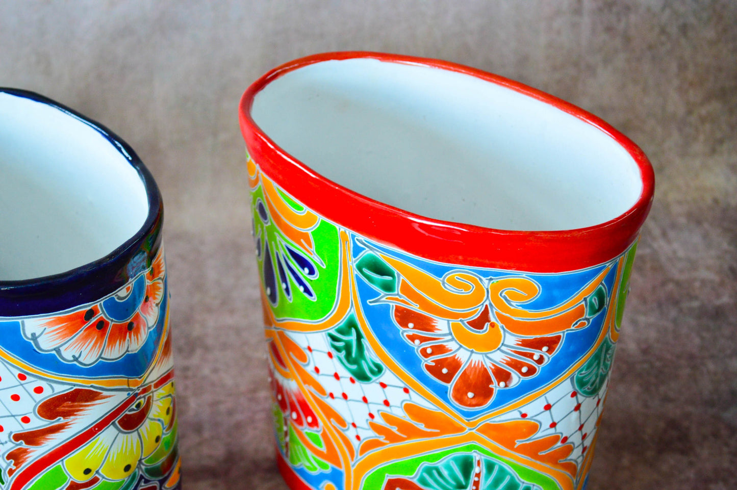 Talavera Trash can