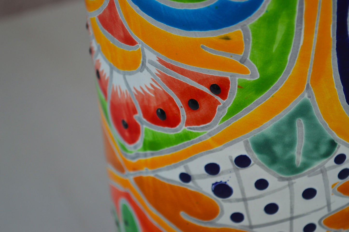 Talavera Trash can