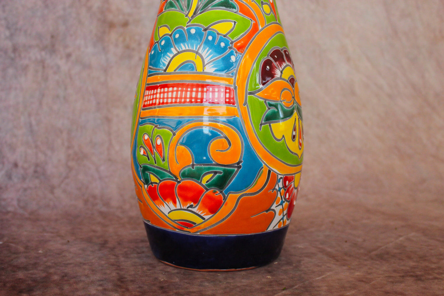 Talavera flower vase