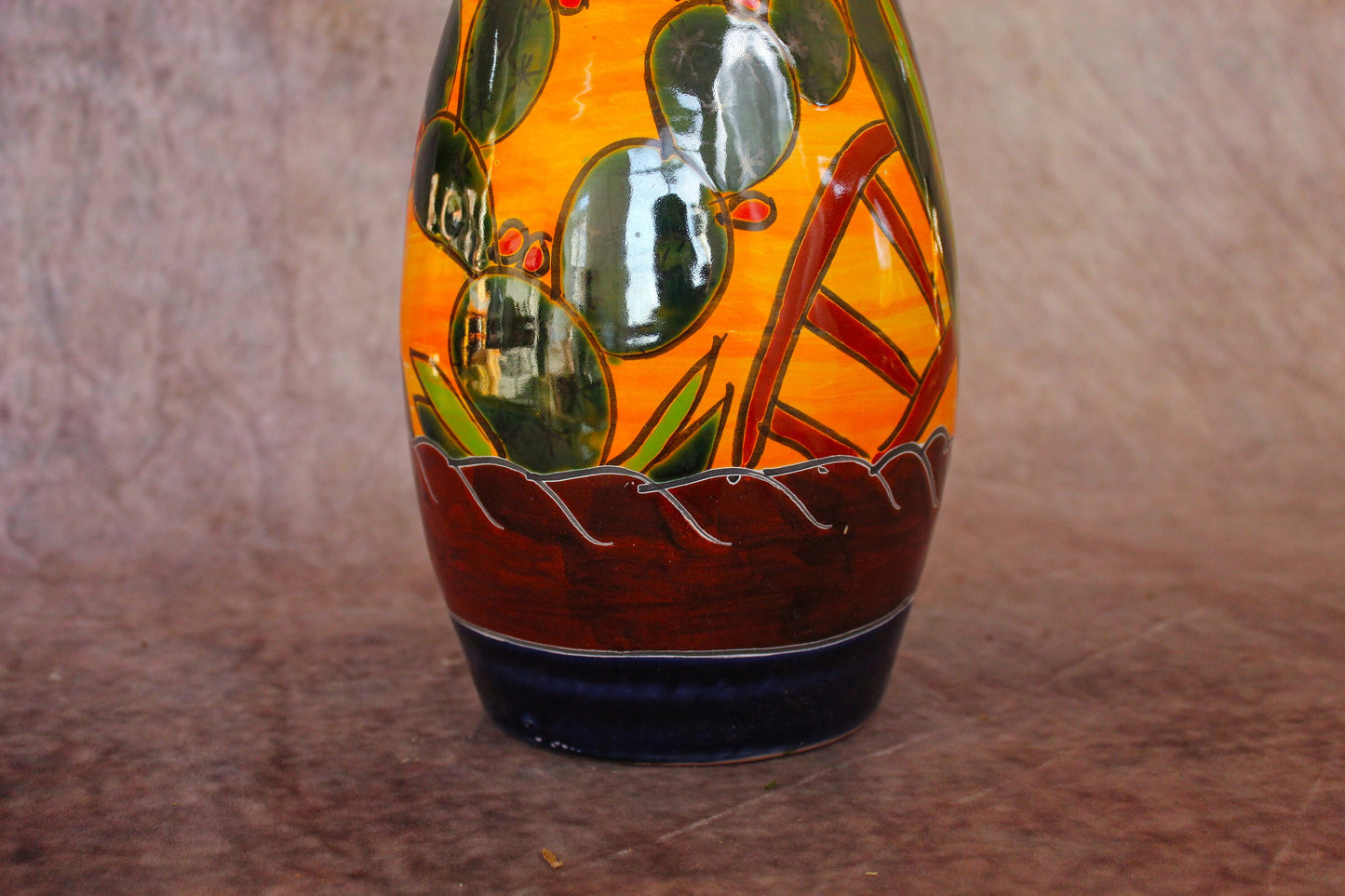 Talavera flower vase