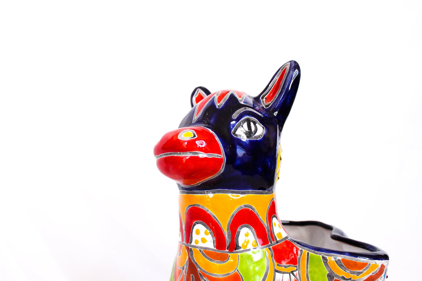 A Talavera Donkey pot.