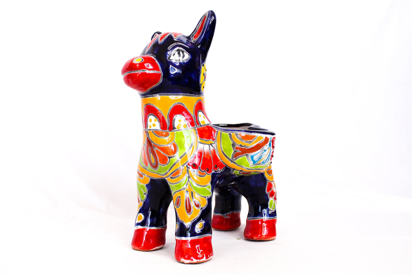 A Talavera Donkey pot.