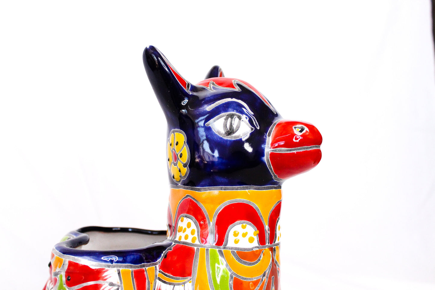 A Talavera Donkey pot.