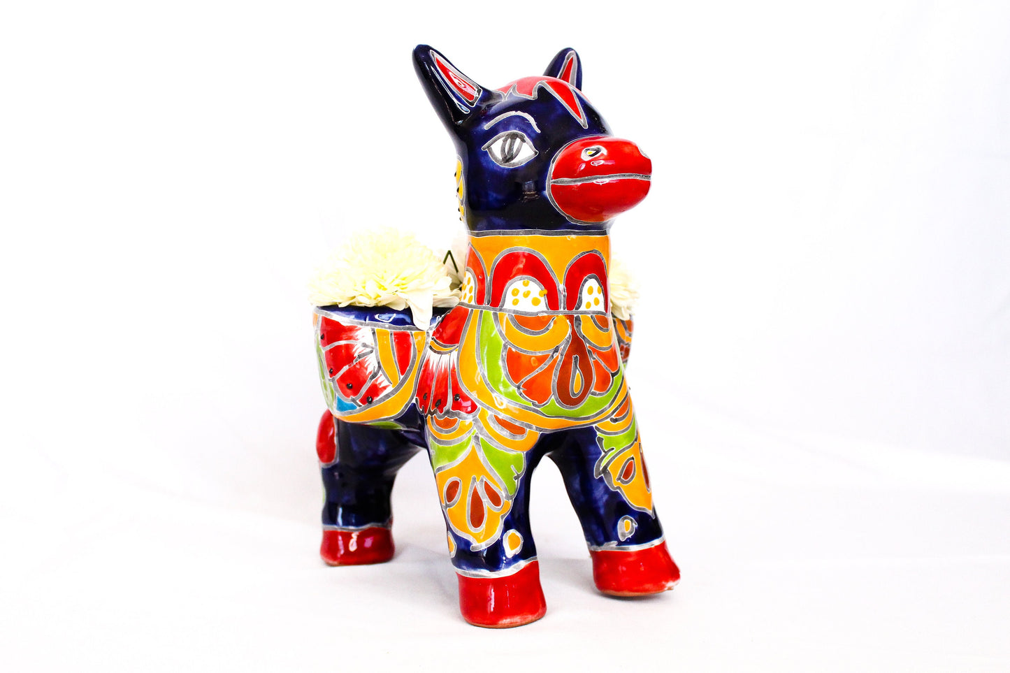 A Talavera Donkey pot.